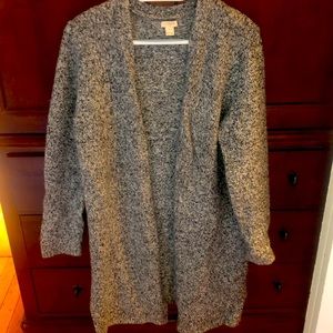 J crew long cardigan
